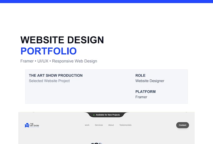 design a modern wordpress website